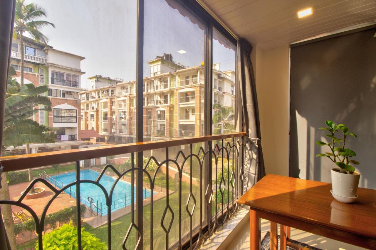 Amazing Pool View Candolim Goa 2Bhk Apartment Kültér fotó